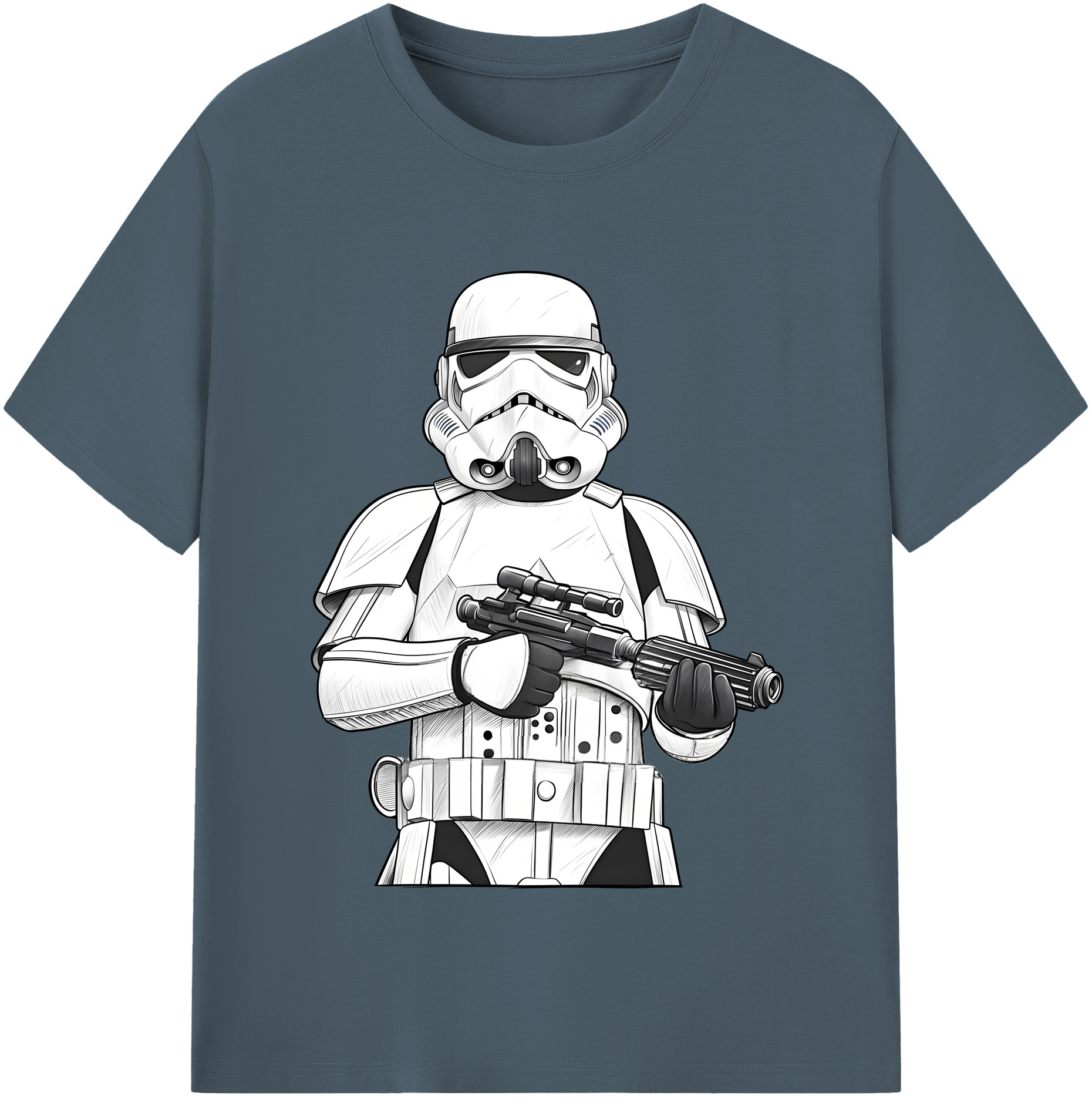 （画像用） スター・ウォーズ Star Wars 綿100％半袖Tシャツ（フロントプリント）